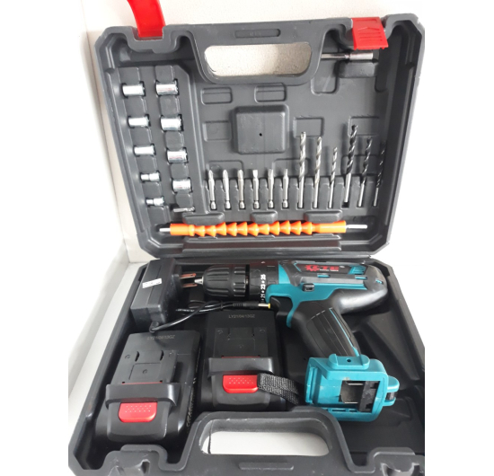 Máy khoan pin CTC 10mm 21V , động cơ 550