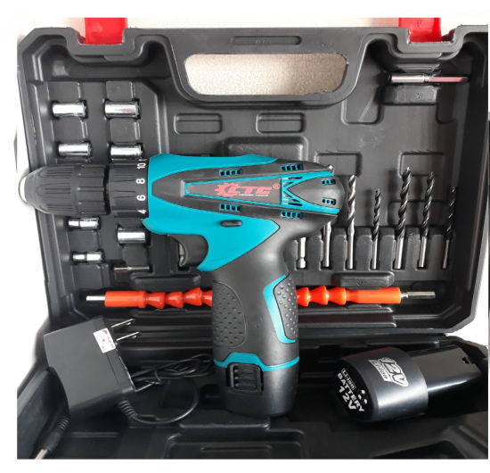 Máy khoan pin CTC 10mm 12V 